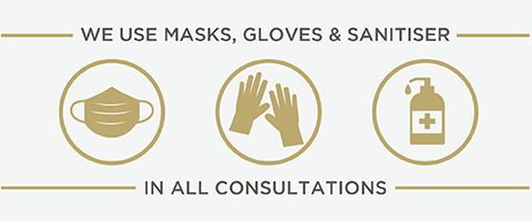 We Use Masks, Gloves and Sanitiser